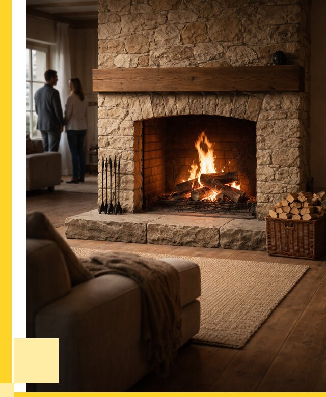 Открытые камины под ключ в Малоярославце от 155130 р. ЭриданМлр