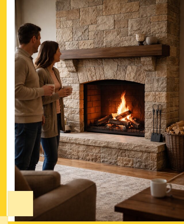 Каменные камины на заказ в Малоярославце от 186156 р. | ЭриданМлр