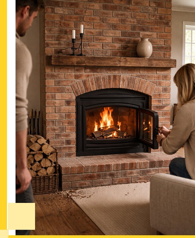 Кирпичные камины под ключ в Малоярославце от 155130 р. | ЭриданМлр