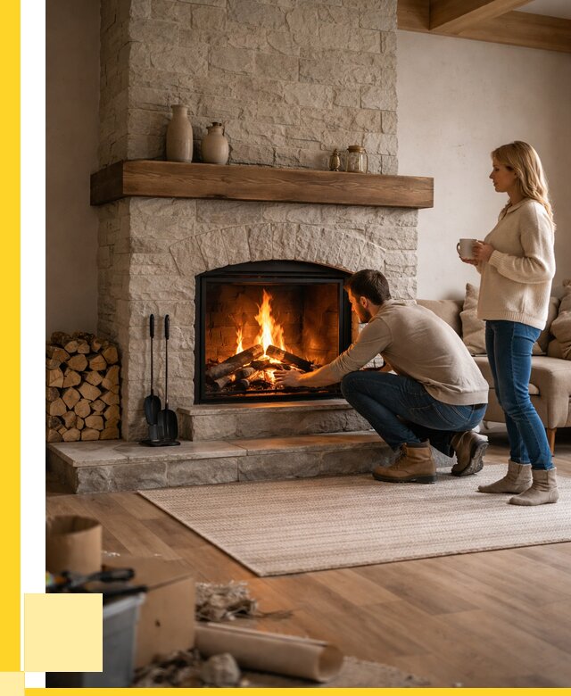 Камины для загородного дома в Малоярославце от 361970 р., ЭриданМлр