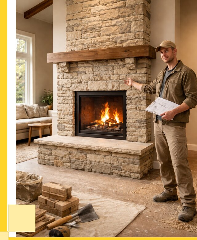 Камины под ключ в Малоярославце от 186156 р. | ЭриданМлр — установка