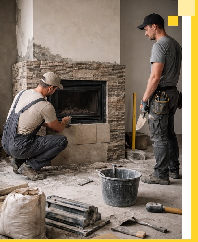 Камины под ключ в Малоярославце: проект, изготовление и монтаж