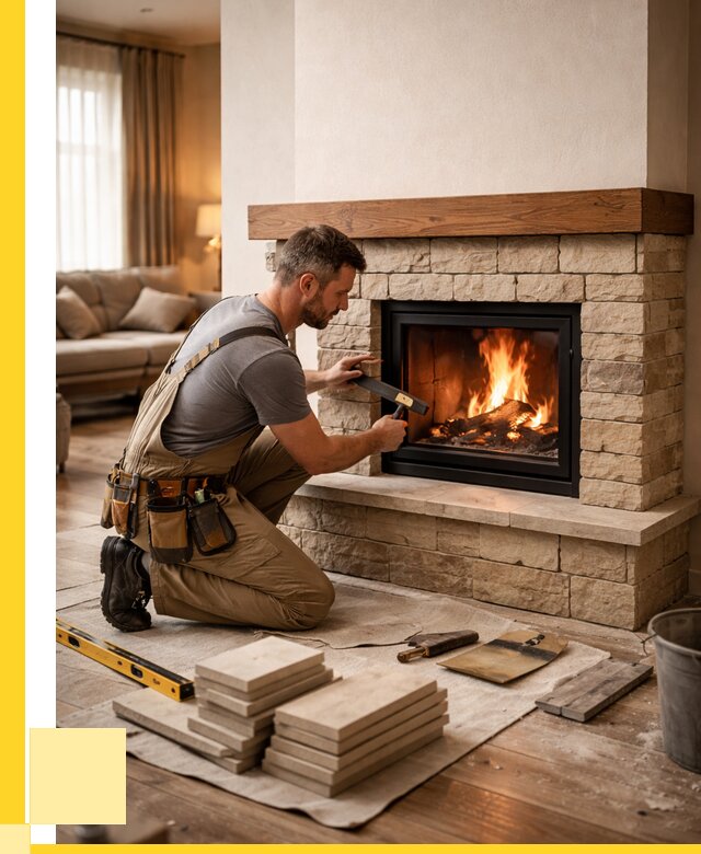 Строительство каминов в Малоярославце от 155130 р., ЭриданМлр - под ключ