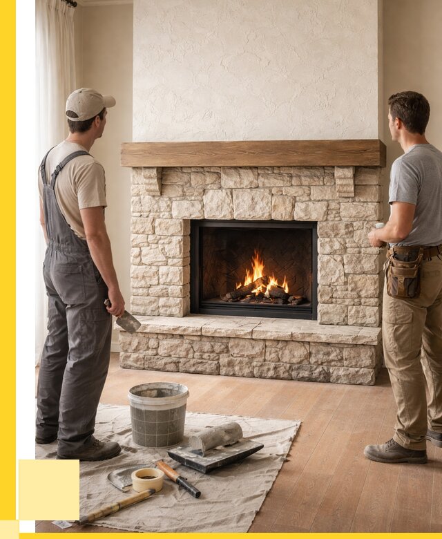 Отделка каминов в Малоярославце от 6722 р. под ключ | ЭриданМлр