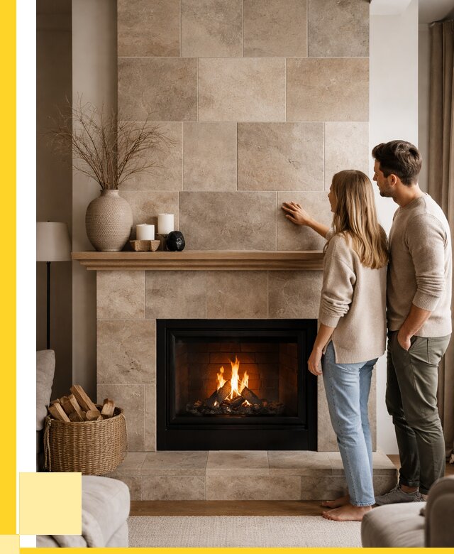 Облицовка каминов керамогранитом в Малоярославце от 4654 р. | ЭриданМлр