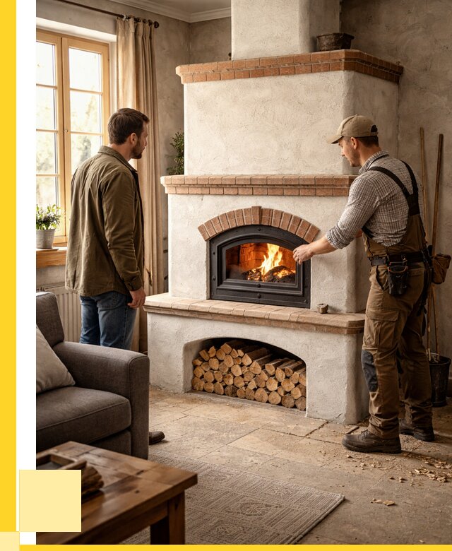 Печи камины в Малоярославце: кирпичные, изразцовые от 62052 р. | ЭриданМлр