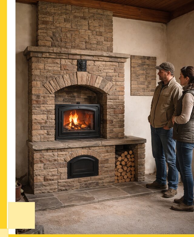 Кирпичная печь под ключ в Малоярославце от 155130 р. | ЭриданМлр