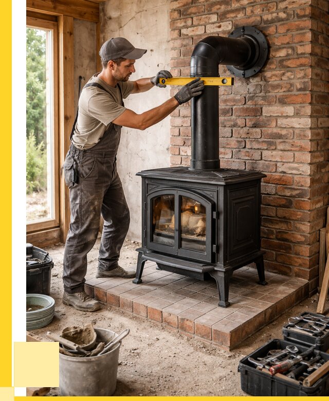 Монтаж печей установка банной печи в Малоярославце от 15513 р. | ЭриданМлр