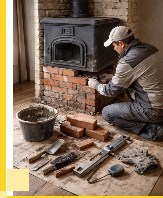 Ремонт печей в Малоярославце от 12410 р., услуги печника ЭриданМлр