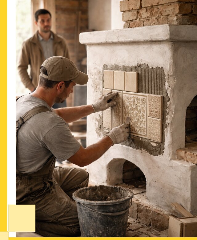 Отделка печей и банных печей в Малоярославце от 36197 р. | ЭриданМлр