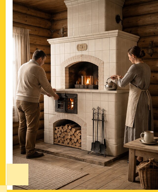 Русские печи в Малоярославце: установка от 155130 р. ЭриданМлр