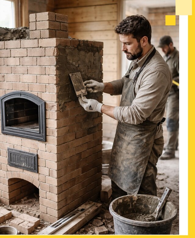 Изготовление и установка печей-шведок под ключ в Малоярославце