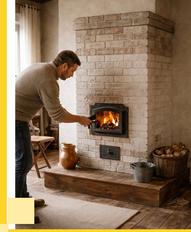 Печь голландка из кирпича в Малоярославце от 87907 р. | ЭриданМлр