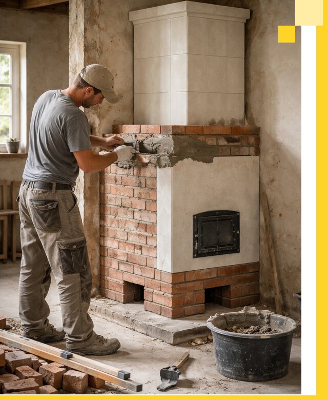 Изготовление и установка печей-голландок под ключ в Малоярославце