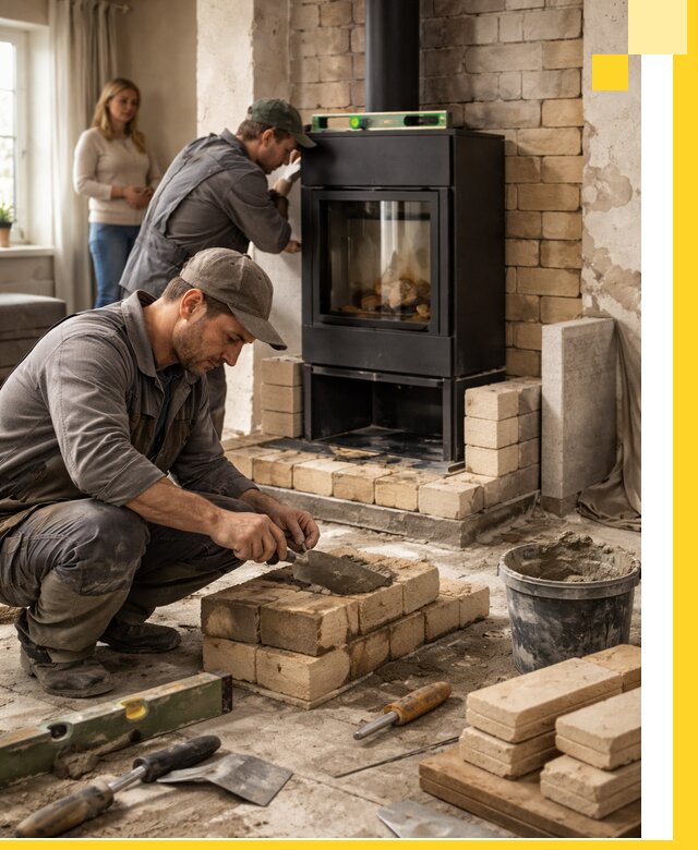 Печи и камины под ключ: проект, установка в Малоярославце