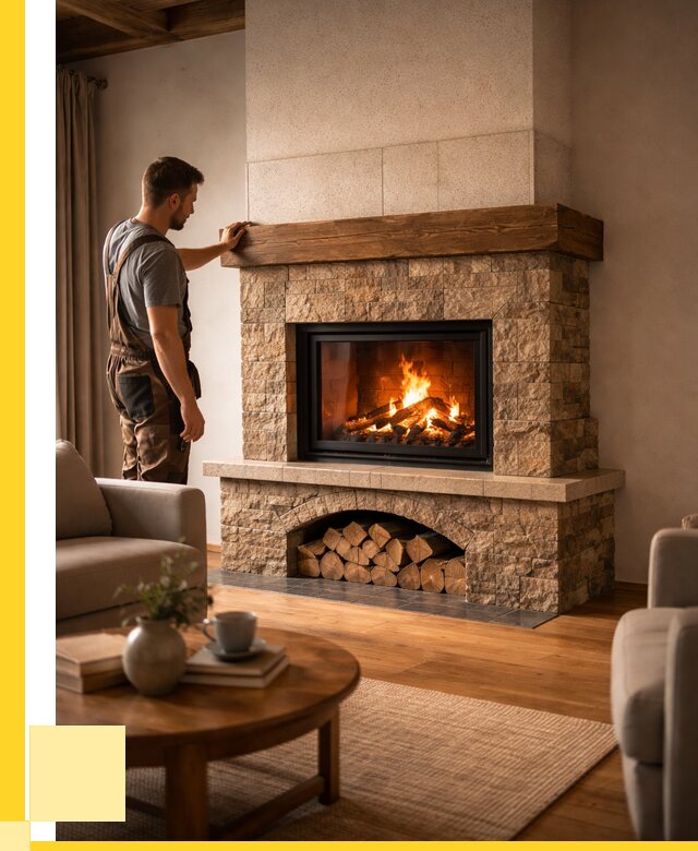 Печи камины для дома под ключ в Малоярославце от 56881 р. | ЭриданМлр