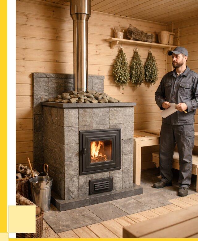 Печи для бани под ключ в Малоярославце от 124104 р. | ЭриданМлр