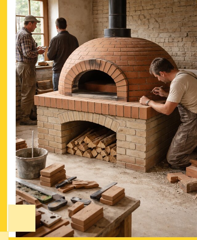 Помпейская печь дровяная для пиццы в Малоярославце | ЭриданМлр от 206840 р.