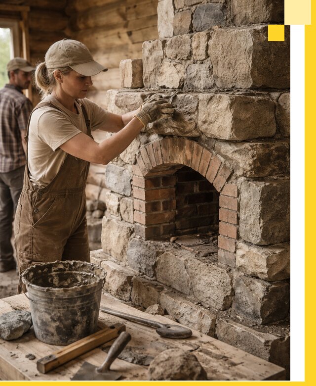 Каменные печи на заказ и монтаж в Малоярославце, долговечные решения