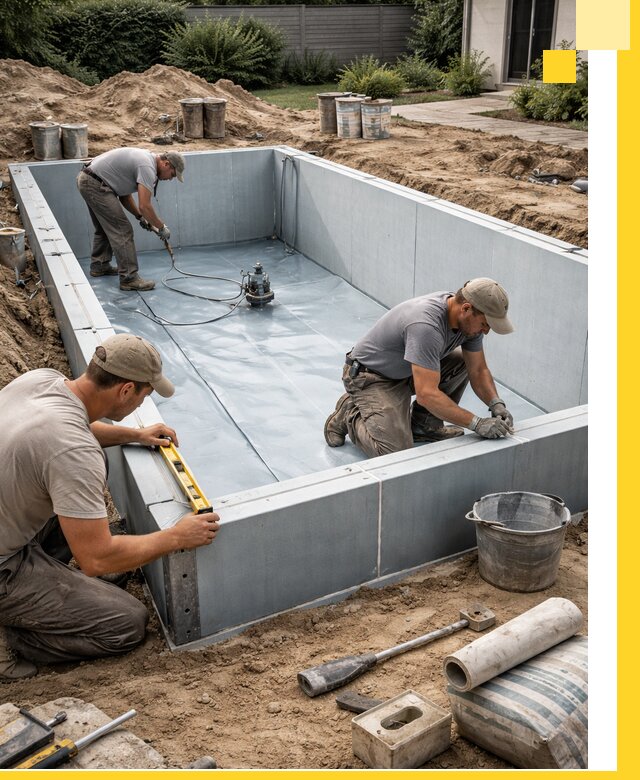 Профессиональный монтаж бассейнов под ключ в Малоярославце с гарантией