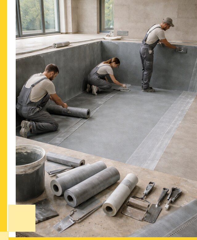 Гидроизоляция бассейнов в Малоярославце от 2068 р., ЭриданМлр