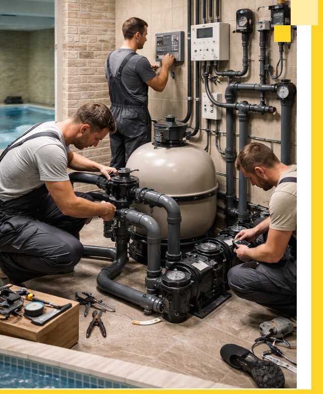 Комплексное оборудование для бассейнов под ключ в Малоярославце