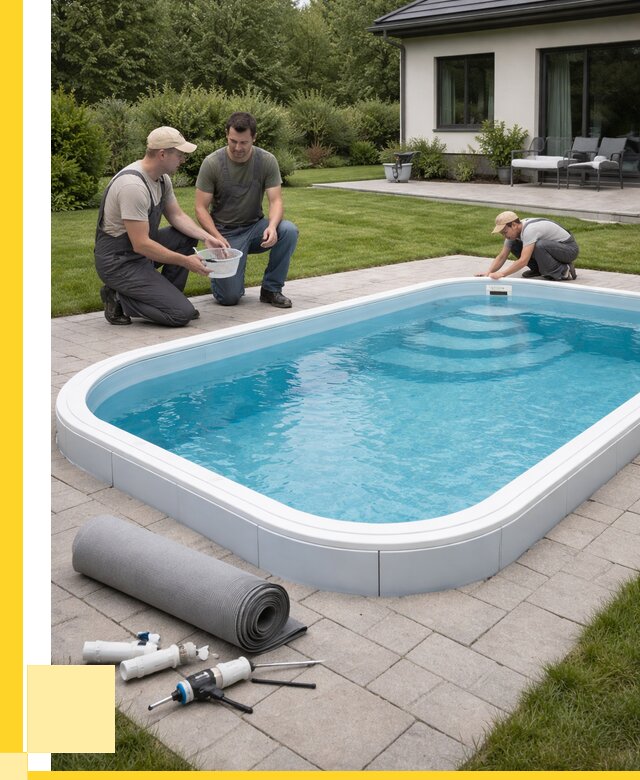 Пластиковый бассейн купить в Малоярославце от 258550 р., ЭриданМлр