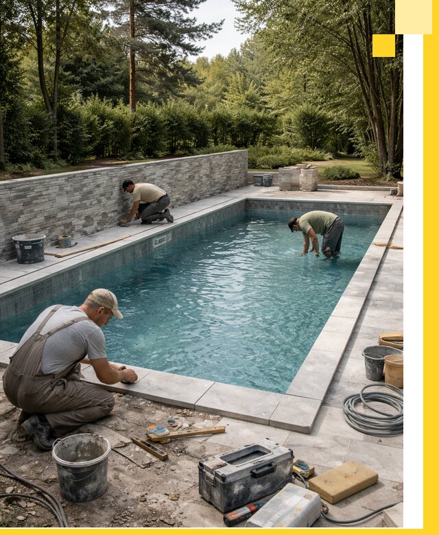 Проектирование и строительство частных бассейнов в Малоярославце