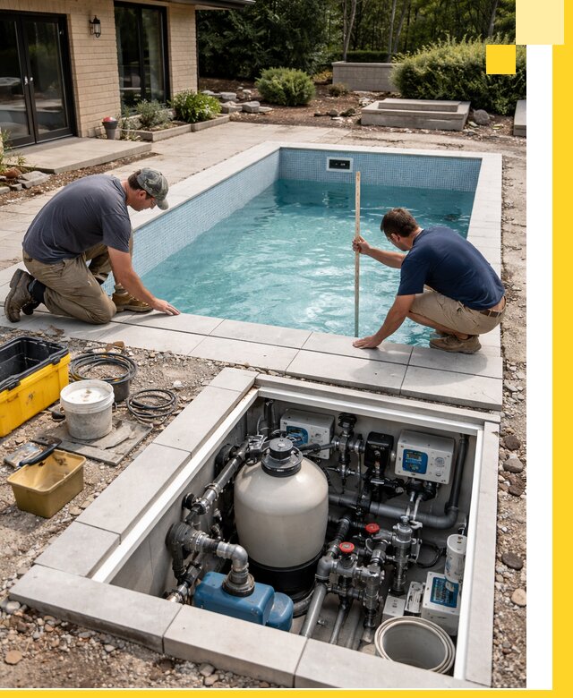 Строительство качественных домашних бассейнов под ключ в Малоярославце