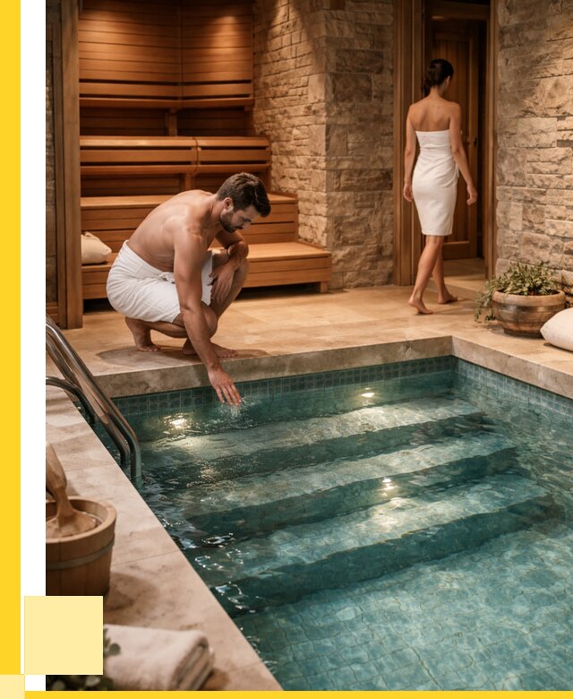 Сауна с бассейном под ключ в Малоярославце от 124104 р., ЭриданМлр