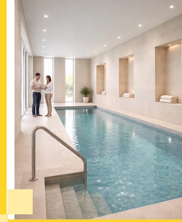 Бассейны в помещении под ключ в Малоярославце от 1551300 р. | ЭриданМлр