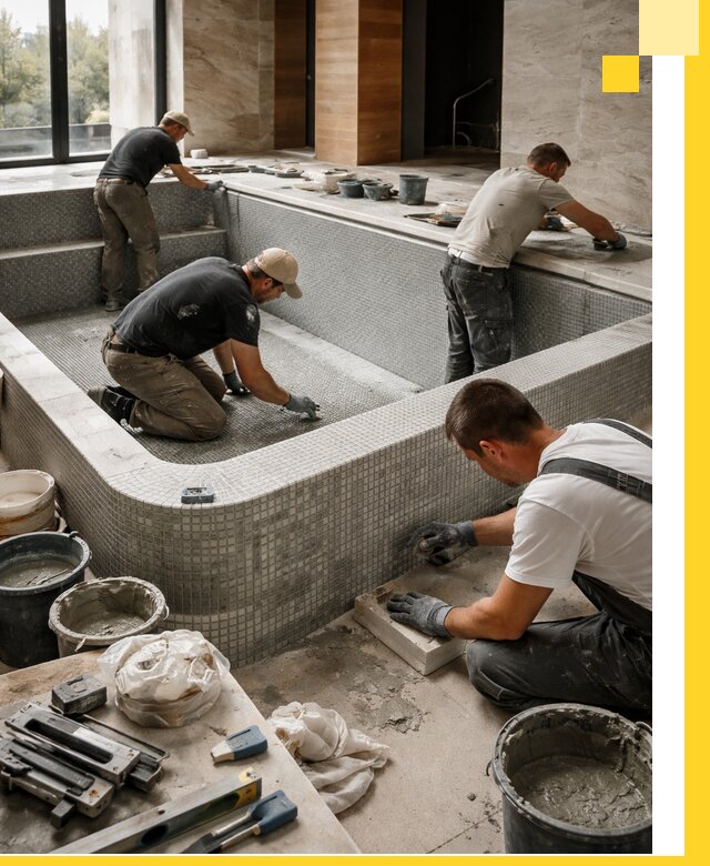 Строительство и установка СПА бассейнов под ключ в Малоярославце