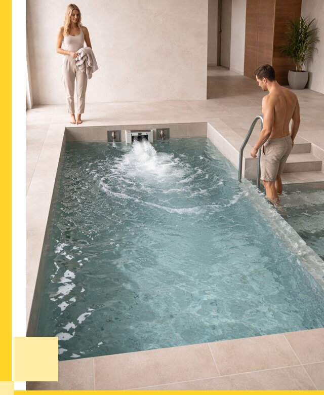 Бассейн с противотоком в Малоярославце от 258550 р. | ЭриданМлр