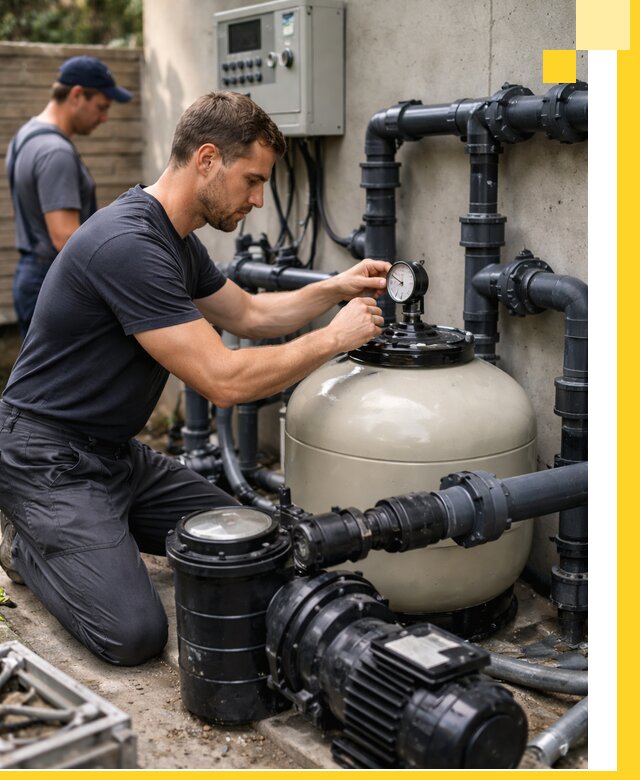 Поставка и монтаж фильтровального оборудования для бассейнов в Малоярославце