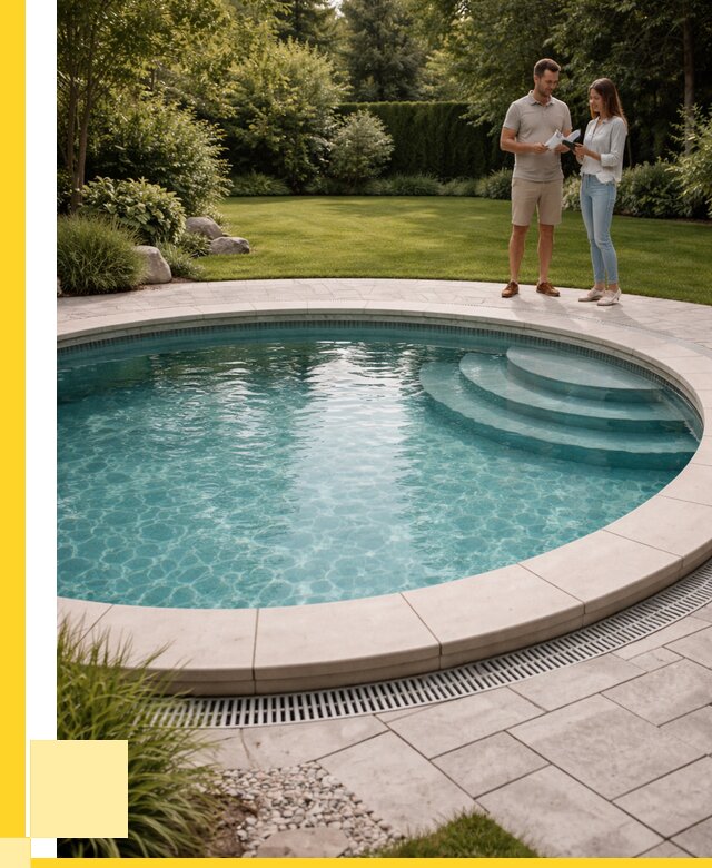 Круглые каркасные бассейны купить в Малоярославце от 258550 р. | ЭриданМлр