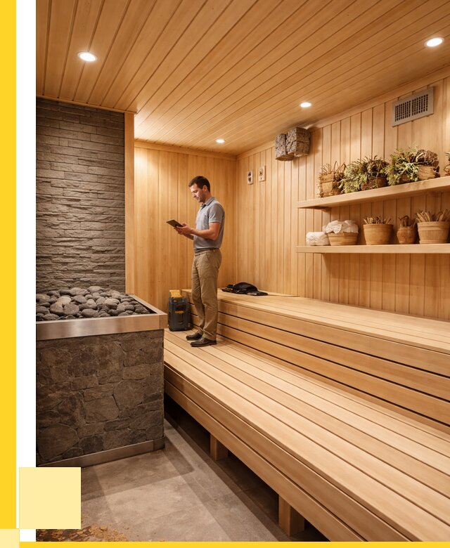 Сауна под ключ в Малоярославце: от 465390 р. | Строительство — ЭриданМлр