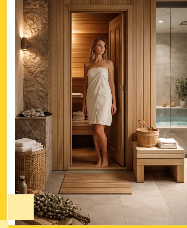 Купить готовую сауну для дома в Малоярославце от 206840 р. | ЭриданМлр