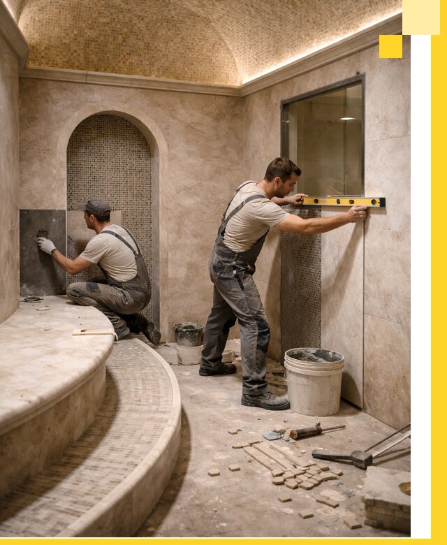 Проектирование и строительство саун с хамамом под ключ в Малоярославце