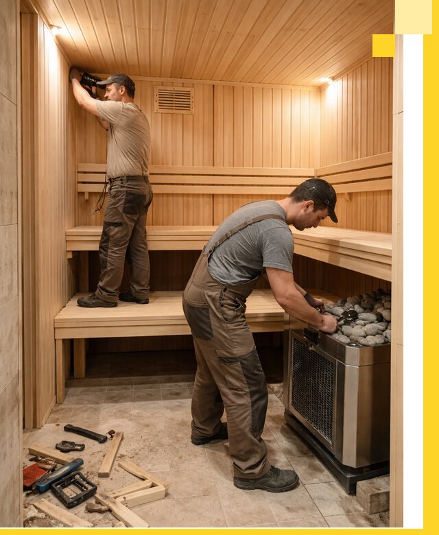 Купить сауну под ключ в Малоярославце с монтажом и гарантией