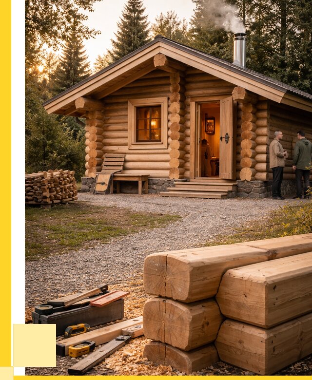 Строительство бань и комплексов в Малоярославце от 465390 р.| ЭриданМлр