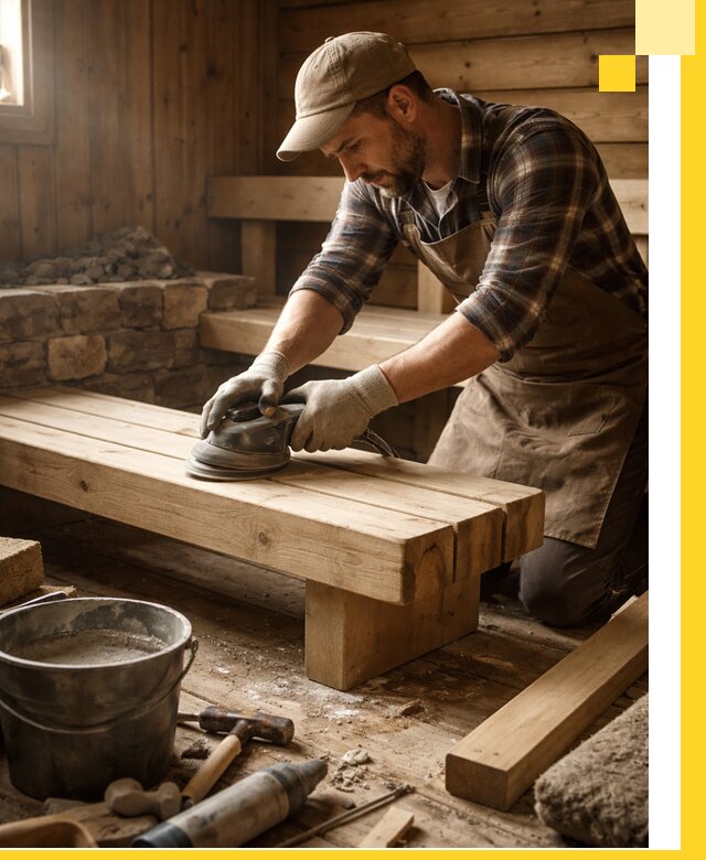 Ремонт бань под ключ в Малоярославце с гарантией качества и сроков