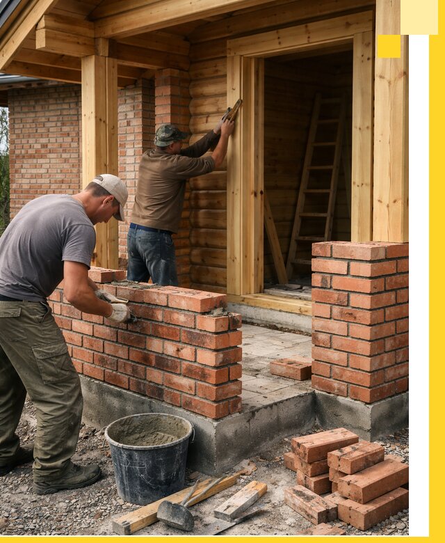 Строительство кирпичных бань под ключ в Малоярославце с гарантией качества