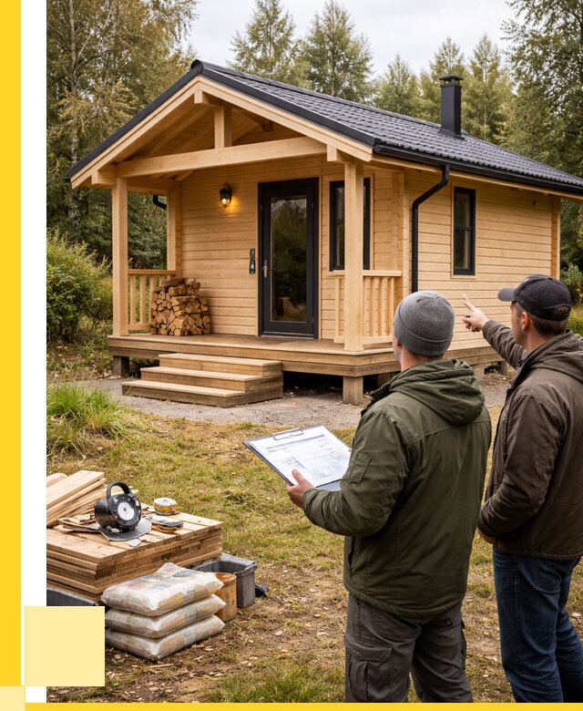 Каркасные бани под ключ в Малоярославце от 310260 р. | ЭриданМлр