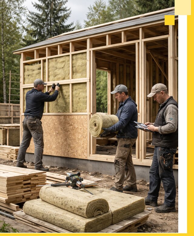 Проектирование и строительство каркасных бань в Малоярославце под ключ