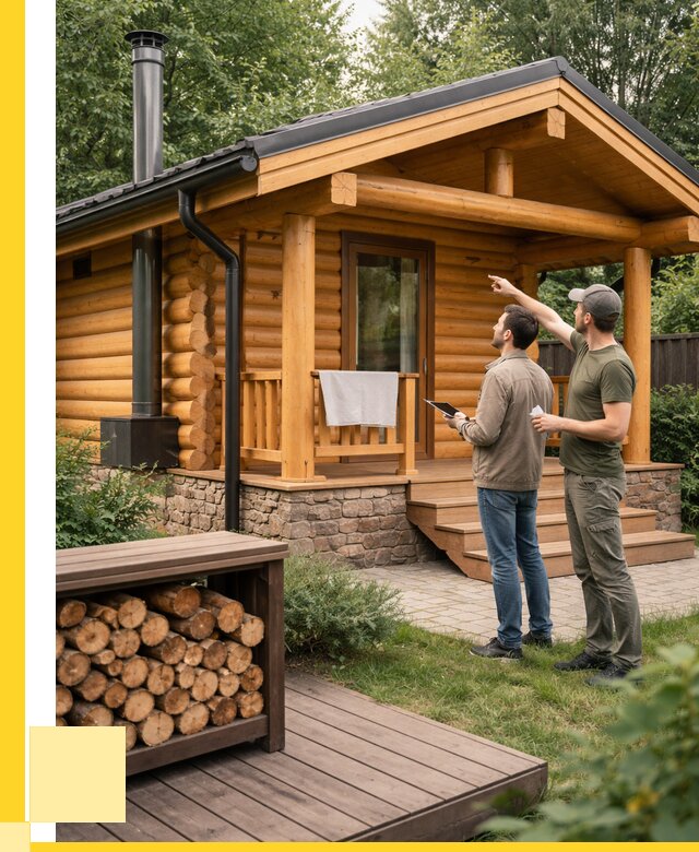 Бани для дачи под ключ в Малоярославце от 258550 р. | ЭриданМлр