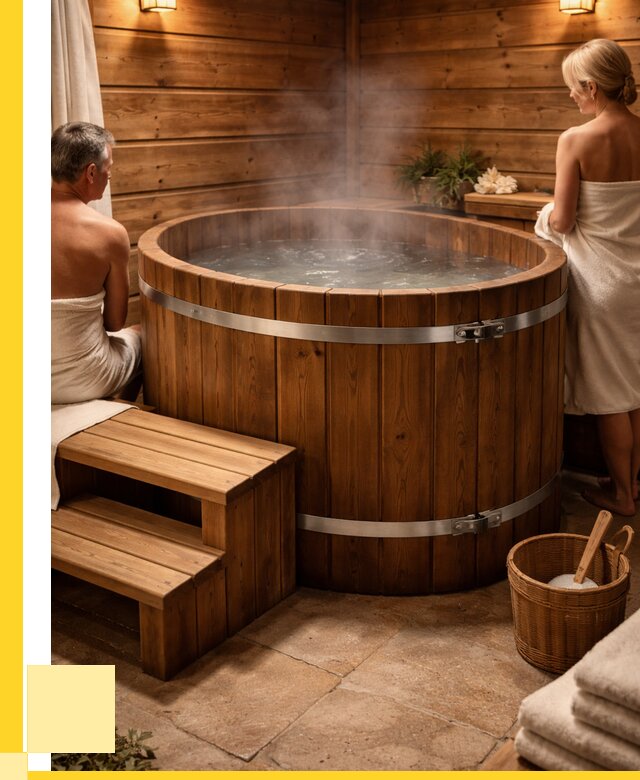 Бани с купелью под ключ в Малоярославце от 465390 р. | ЭриданМлр