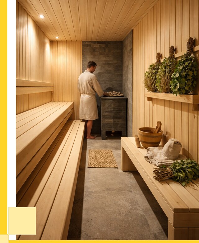 Отделка парной под ключ в Малоярославце от 361970 р. | ЭриданМлр