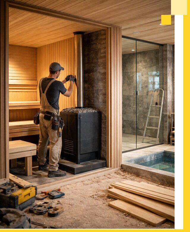 Полное строительство банных комплексов под ключ в Малоярославце