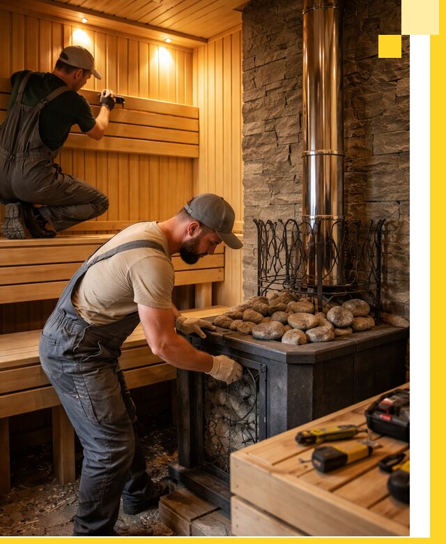 Комплексный дизайн бань, саун и зон отдыха в Малоярославце