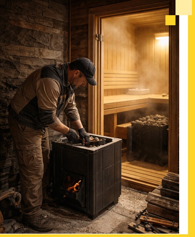 Строительство бани с сауной под ключ в Малоярославце от проекта до сдачи